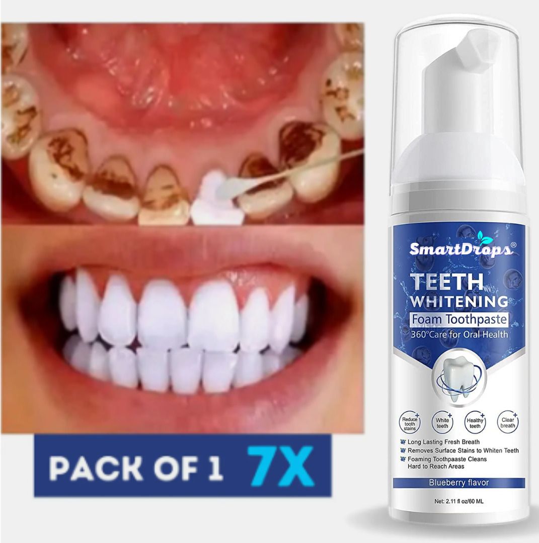 smartdrops Instant Fresh Breath Teeth Foam Daily Use Formula Teeth Whitening Liquid-picture-15