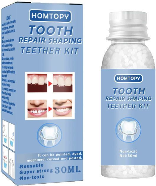 flawls HNS Tooth Repair Kit | Temporary Fake Teeth Replacement | Easy Oral Fix Teeth Whitening Liquid-picture-22