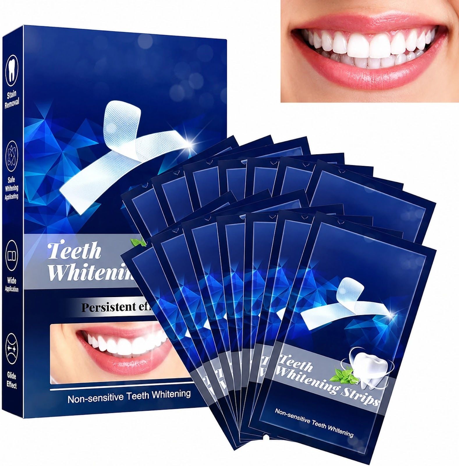 shopvexa WhiteSmile Pro Advanced Teeth Whitening Strips Teeth Wipe-picture-31