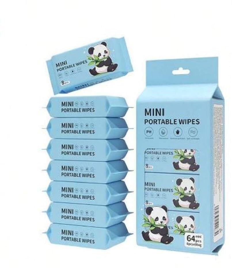draval pack of 1 mini wet wipes - 453-picture-2
