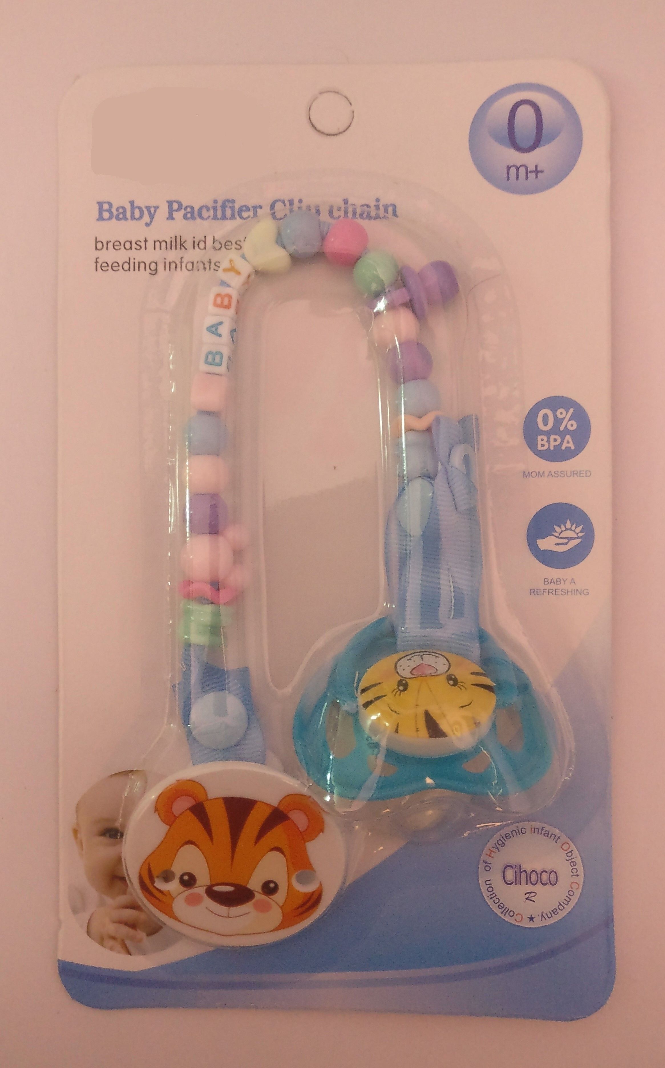 Baby soother with chain 1Pcs Baby Pacifier Clips Children For Baby Present Baby Soother-image-44