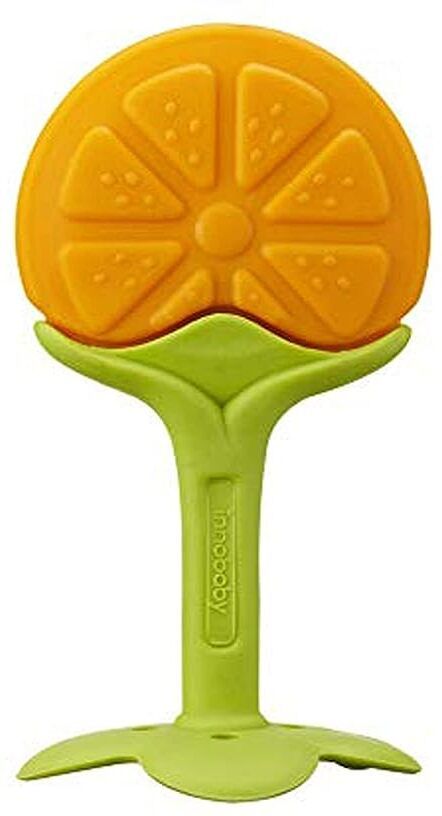 1 PCS ORANGE SHAPE TEETHER Soother-image-1