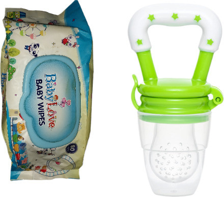 vadhavan Wipes and fruit feeder combo Soother image 1