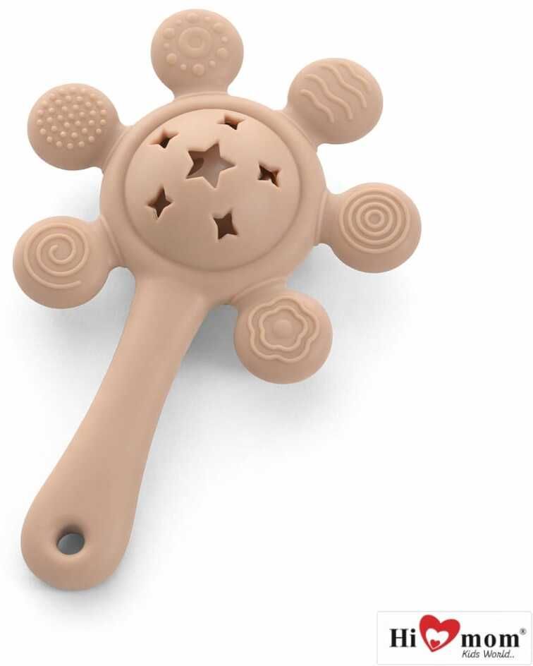 Star Grip Silicone Teether for Baby | Musical Rattle Teethers for 3 to 24 Months Teether-image-8