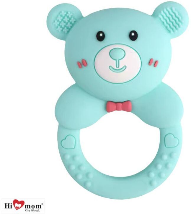 hii mom Silicone Teether Food Grade for Baby Teething Toys for Babies & Toddlers Helps Teether and Feeder-picture-17