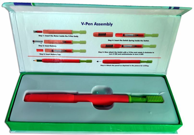 speechgears Oral Stimulator V-Pen for Sensory Integration, Speech and Feeding Therapy Teether and Feeder-picture-11
