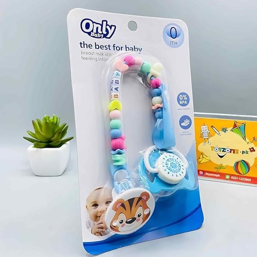 flengo KP Baby Soother with Chain Pacifier Nipple Dummy Holder for Teethers Soother Soother-picture-12