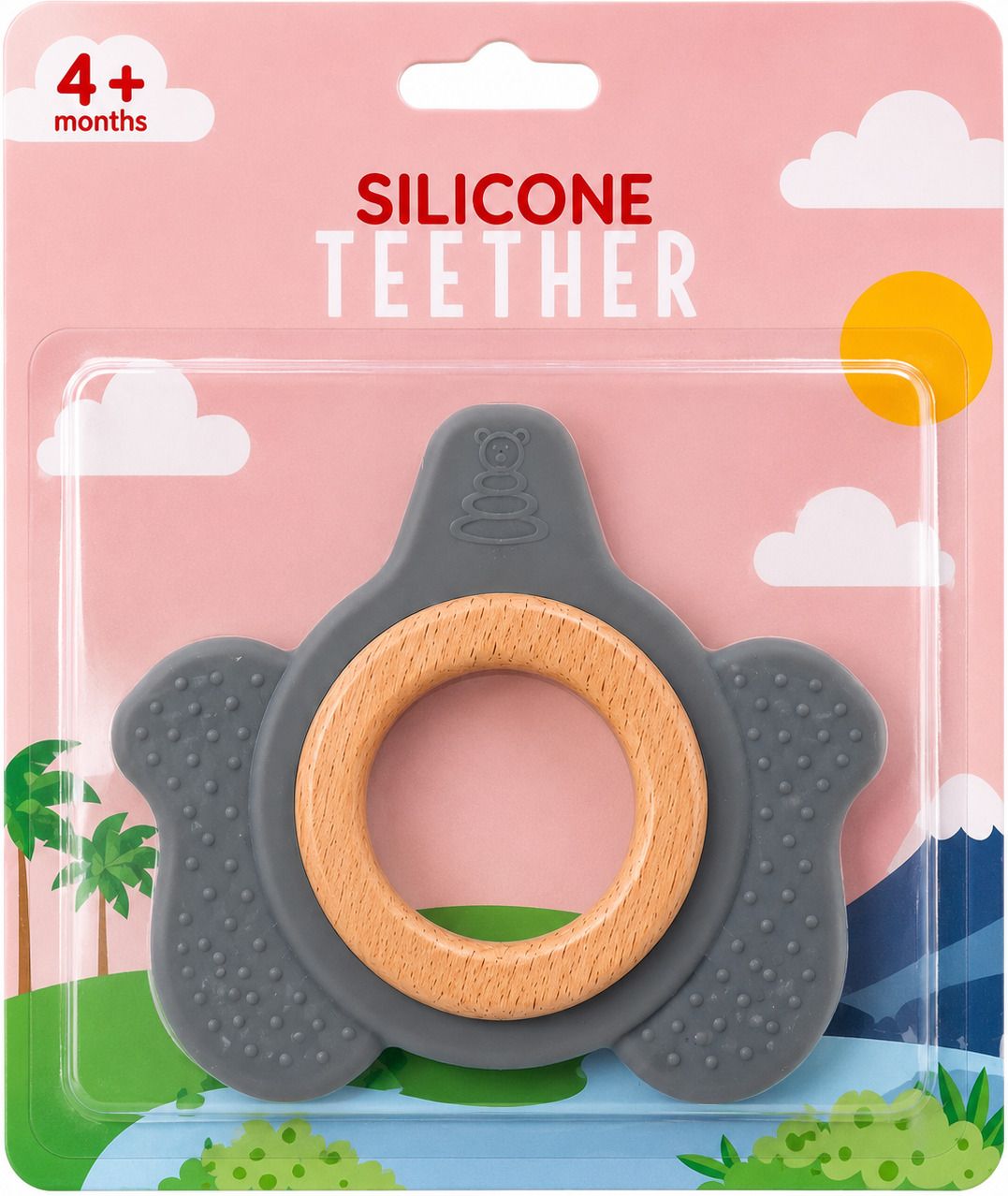 vihana Baby Silicone Wooden Fish Teether Teether-picture-16