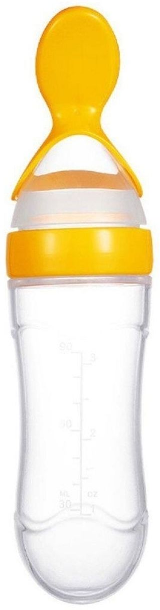 Silicon Feeding bottle squeezy spoon bottle for baby Feeder-image-34