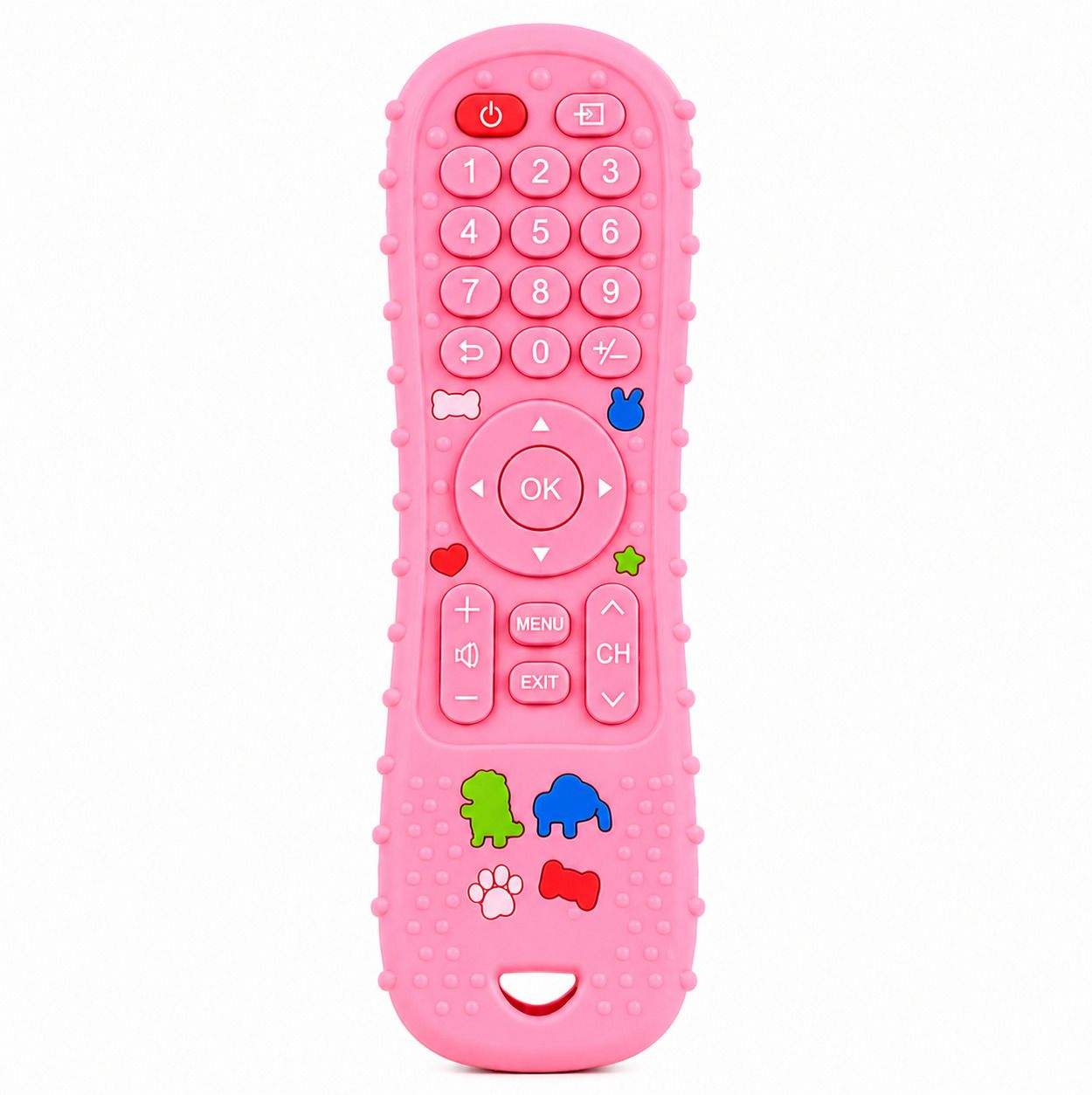 baby cuddle Baby Remote Silicone Teether BPA Free Soft Gum Relief Chew Toy Teether-picture-25