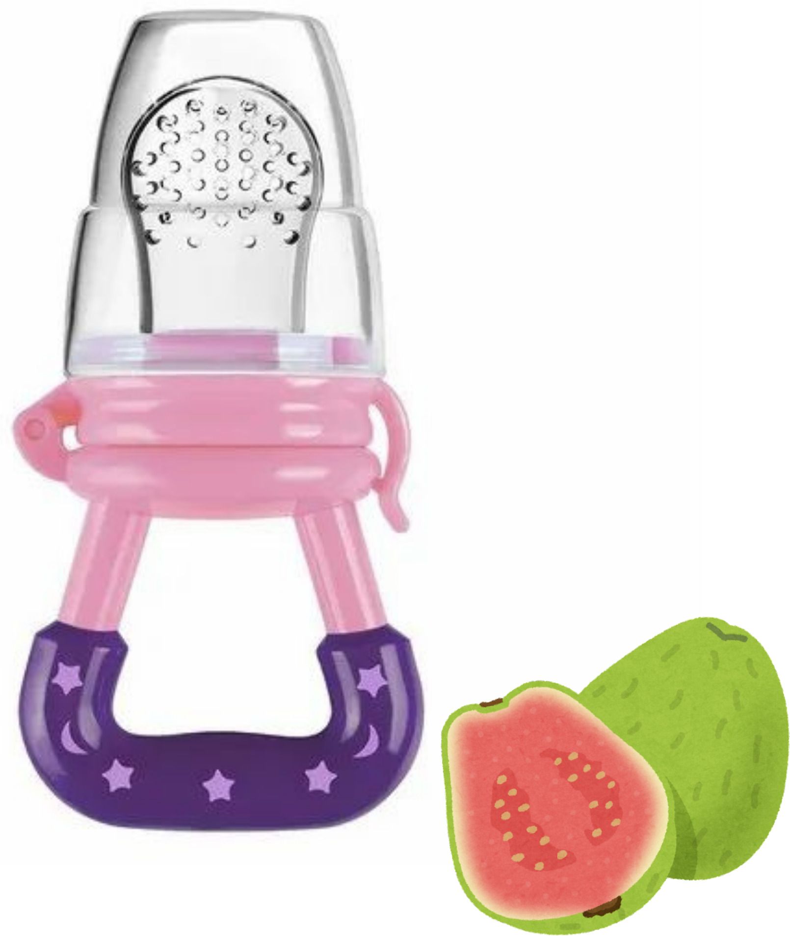 aapni dukan SST Sales Baby Food And Fruit Nibbler & Pacifier Teether BPA Free Nibbler NH389 Feeder-picture-26
