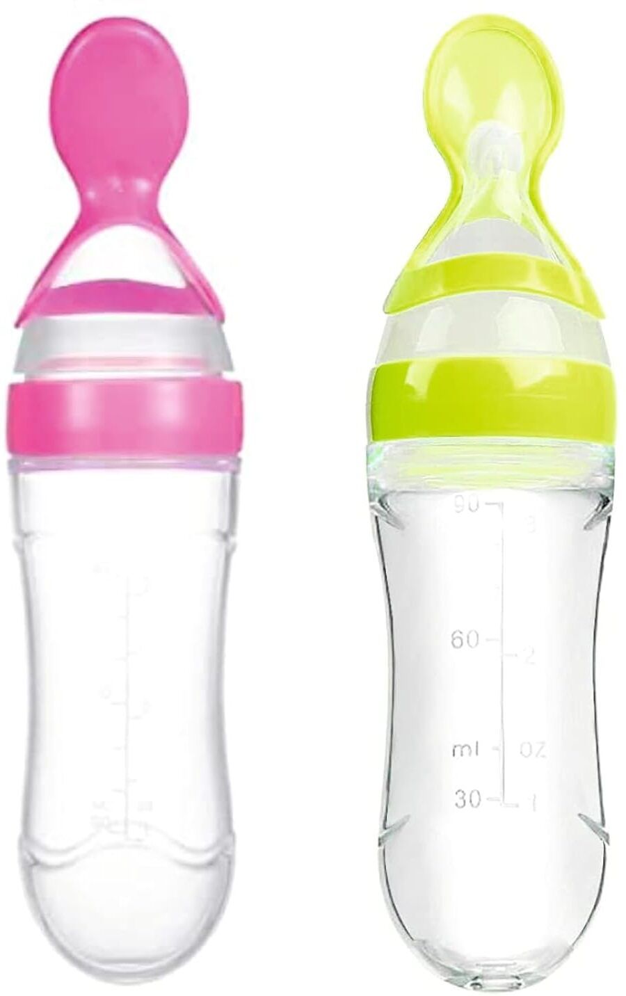 Baby Silicone Spoon Feeder Bottle for Milk & Puree Feeder-image-18