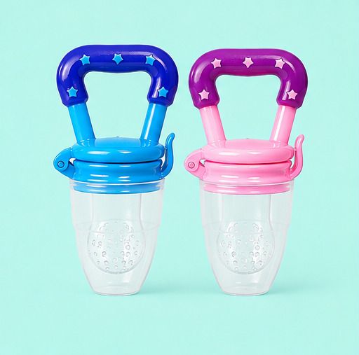 bunny BPA Free Silicone Baby Fruit & Food Feeder Safe for Use Pack of 2 Feeder-picture-13