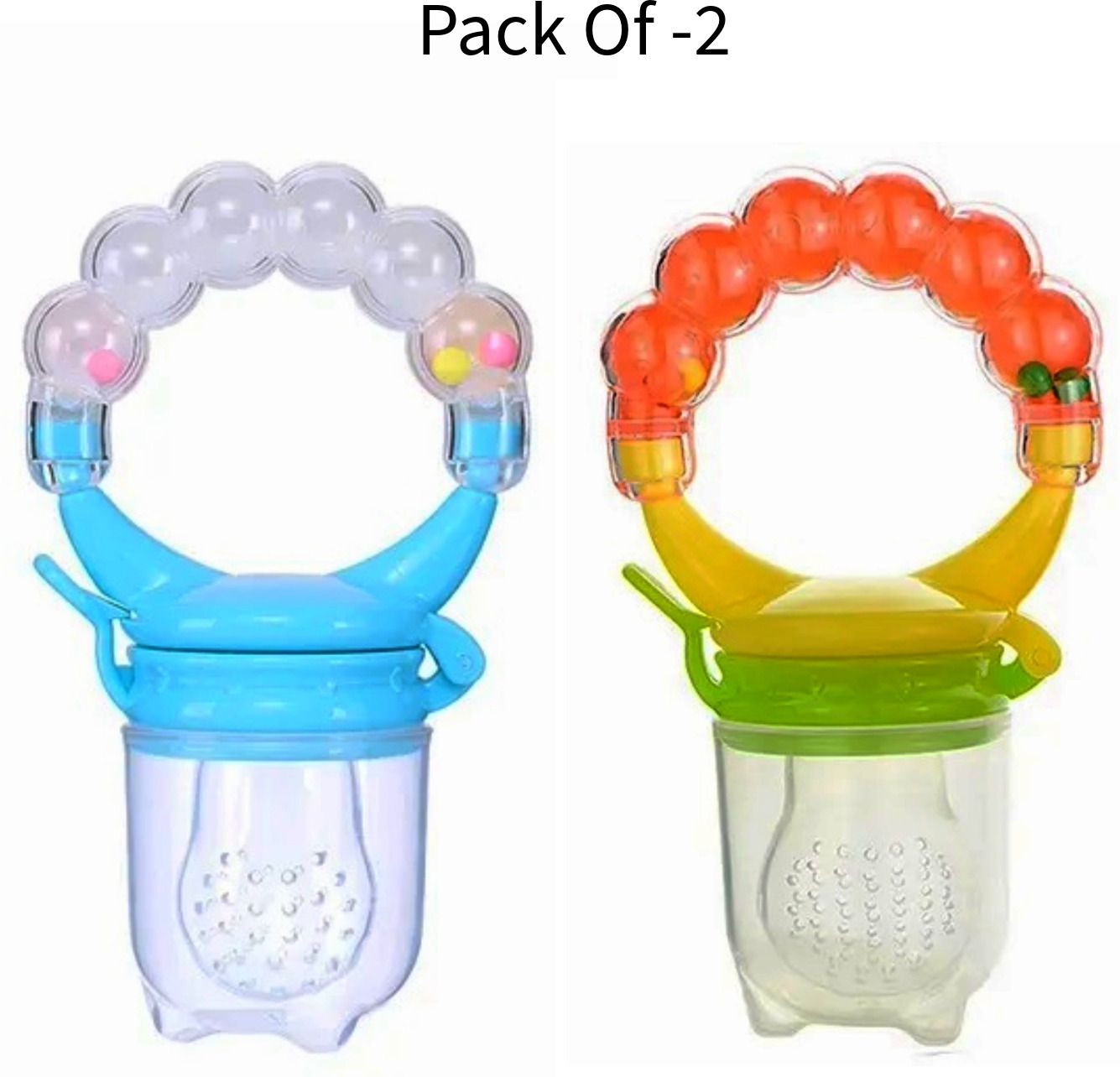 swito mart Baby Ring Style Food Feeder Nibbler Pacifier Silicone Supplies Nipple Soother-picture-23