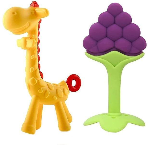 ZIRAF SHAPE TEETHER OR FRUIT SHAPE TEETHER _1 Soother-image-19