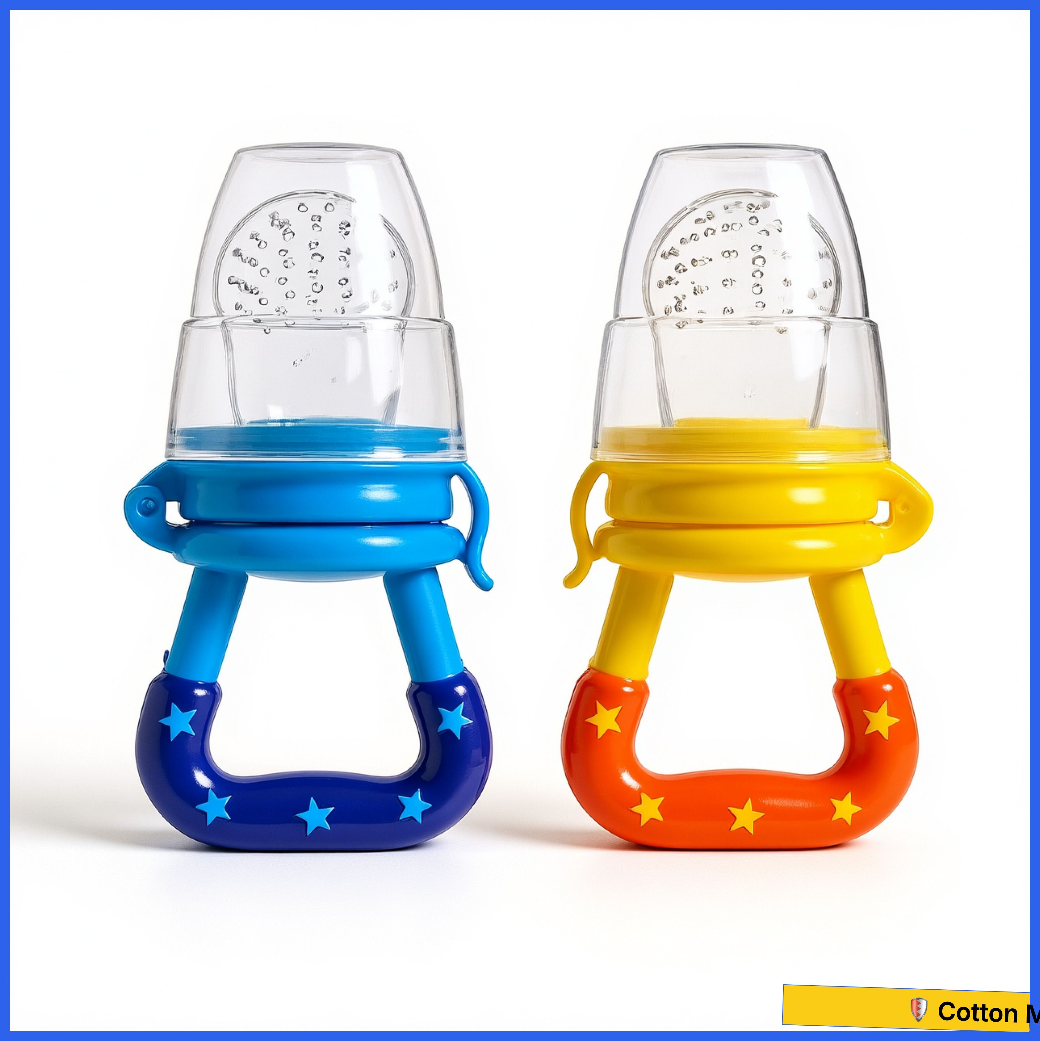 bubblino Silicone Baby Fruit Nibbler and Food Feeder Set, Soft Teether Toy for Infants Feeder-picture-18