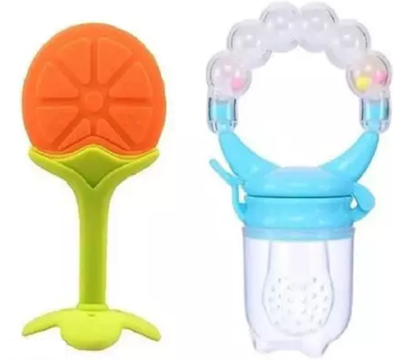 fancy steps OrangeTeether_MultiRingFeeder Soother image 1