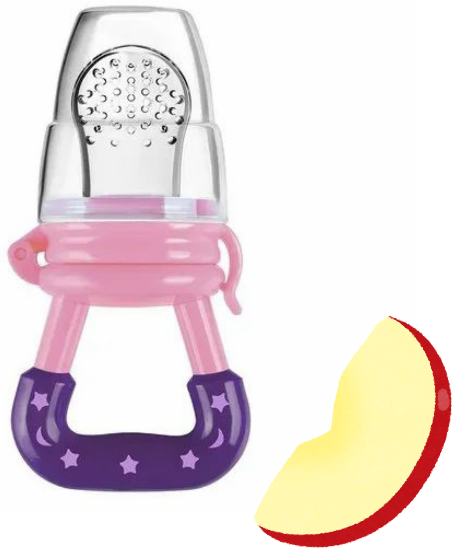 aapni dukan SST Sales Baby Food And Fruit Nibbler & Pacifier Teether BPA Free Nibbler NH401 Feeder image 1