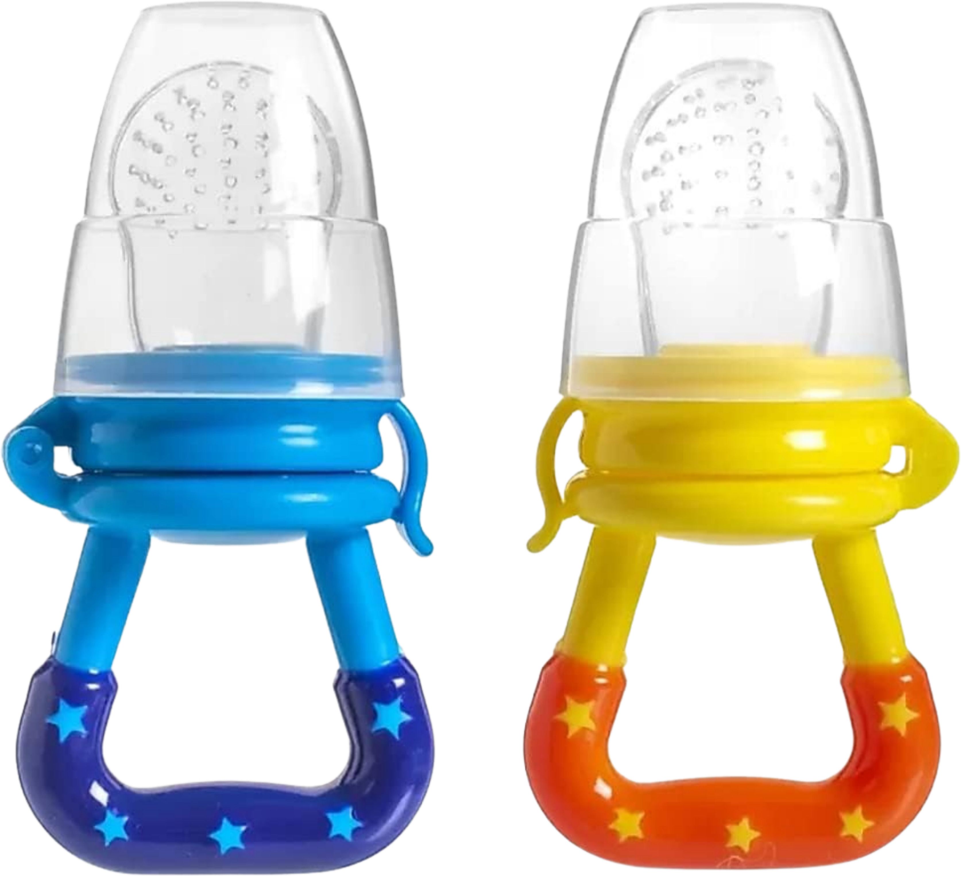 bubblino Silicone FoodFruit Nibbler, Baby Food and Fruit Feeder Combo Pack, BPA Free Feeder-picture-31