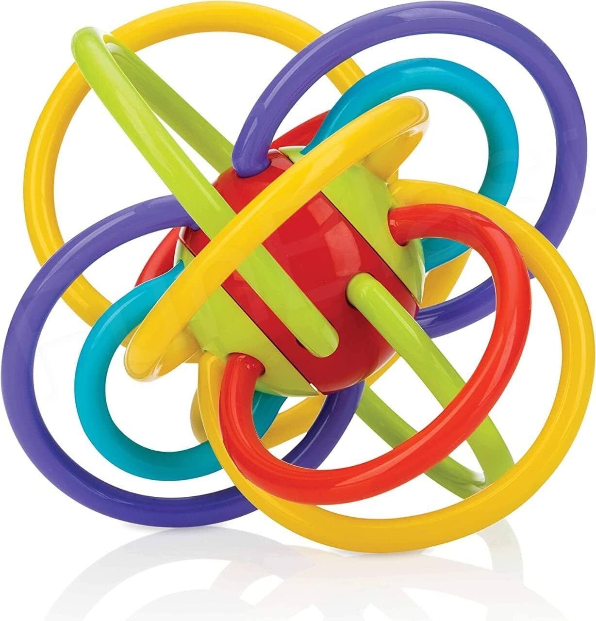 Sensory Baby Teether Tube Ball Loopi Toy for Babies Rattle-image-33