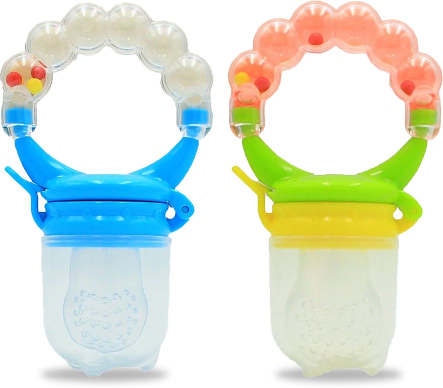 chinmay kids Baby Pacifier New Born With Rattle Handle Silicone Fresh Fruit Safe Kids Soother-picture-31
