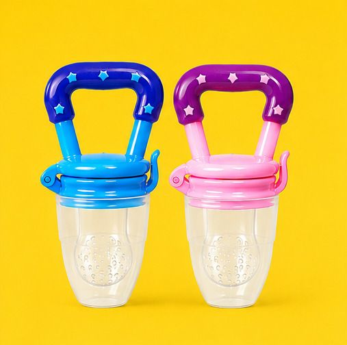 bunny Safe Baby Fruit Feeder BPA Free Silicone Nibbler Pack of 2 Feeder-picture-37