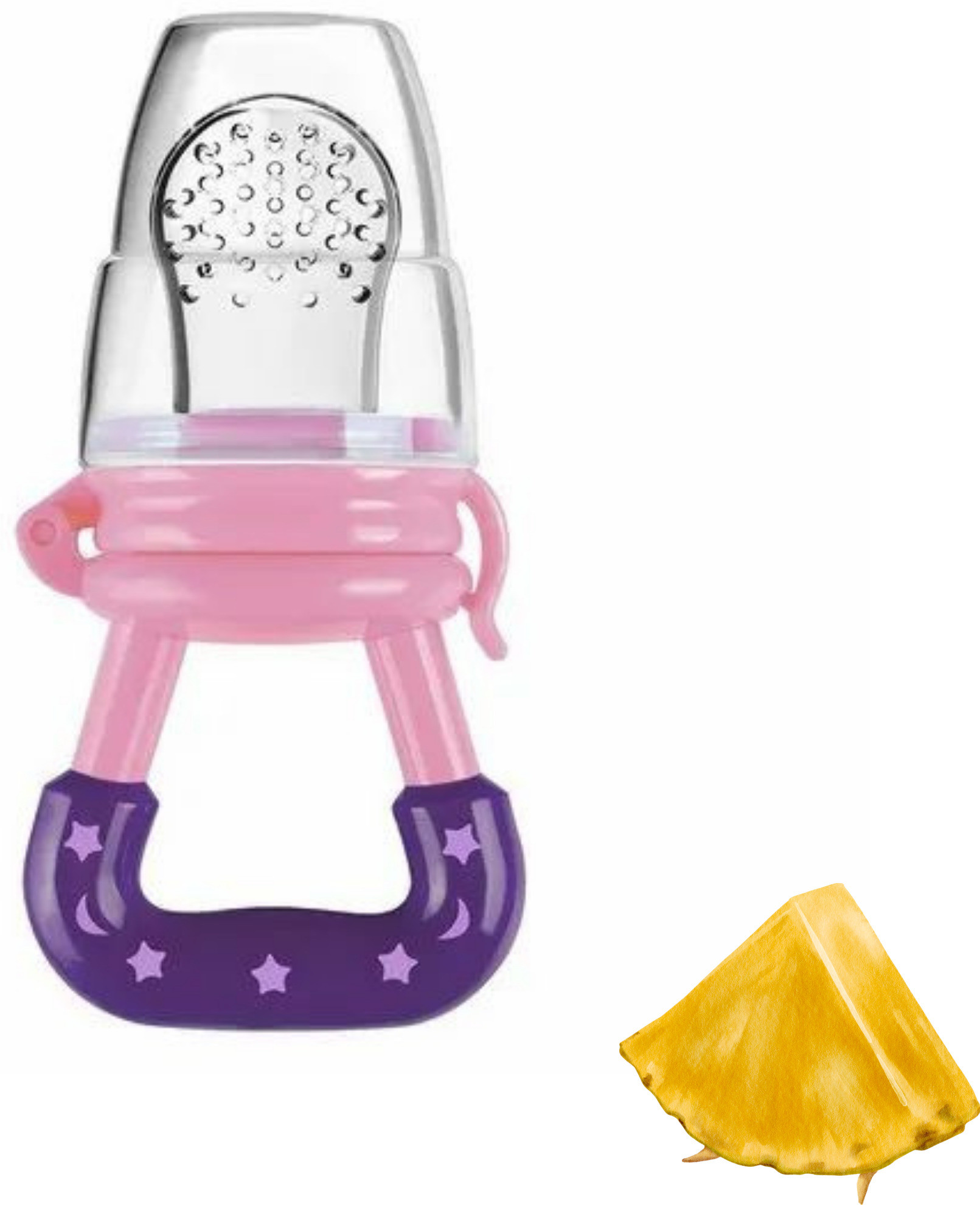 aapni dukan SST Sales Baby Food And Fruit Nibbler & Pacifier Teether BPA Free Nibbler NH119 Feeder image 1