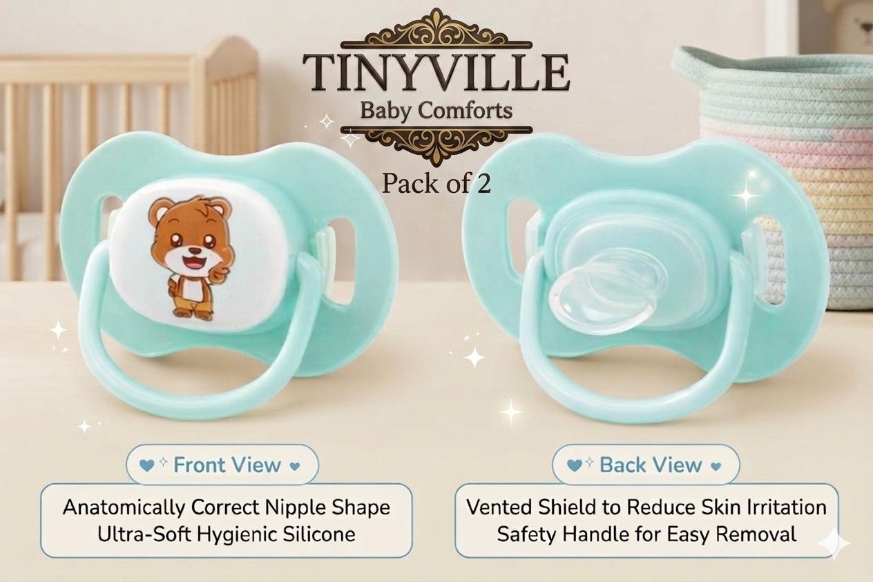 tinyville Baby Silicone nd Safe Soother for your lil ones Soother-picture-32
