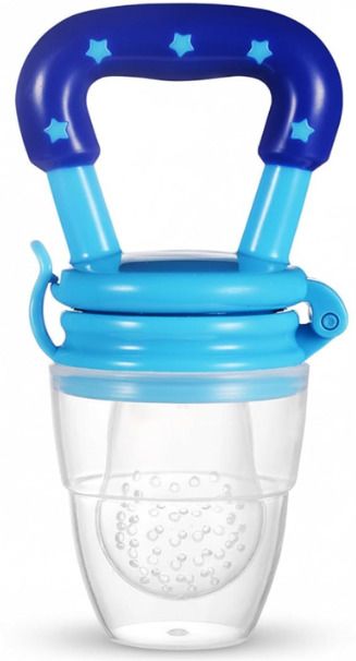 pmw Soft Silicone Baby Feeder, Food & Fruit Feeder for 3 to 12 Months Teether and Feeder-picture-12