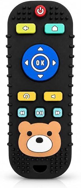 Baby Silicone TV Remote Teether Toy Teether-image-32