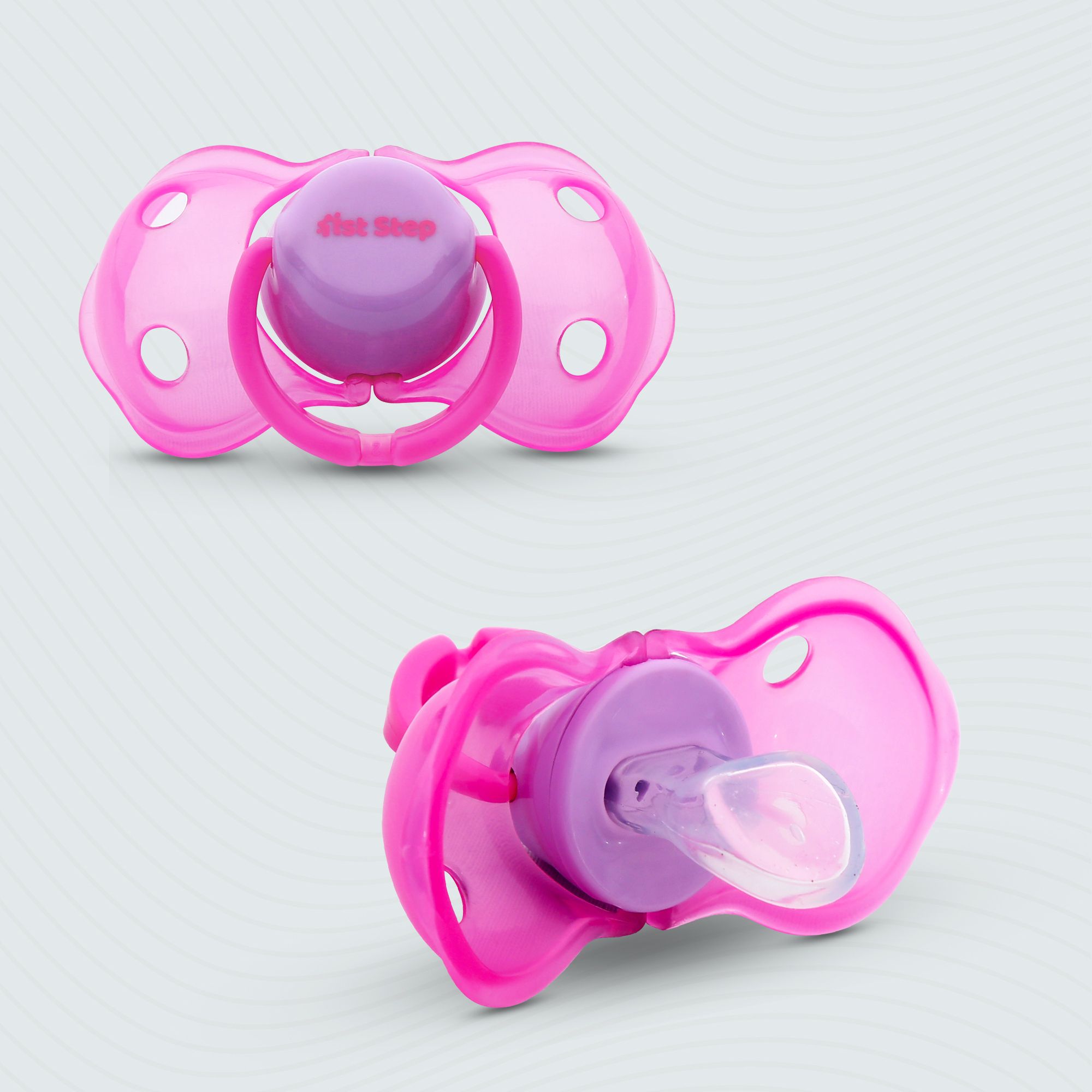 1st step BPA Free Soft Silicone Pacifier With Flip Cover Soother-picture-32
