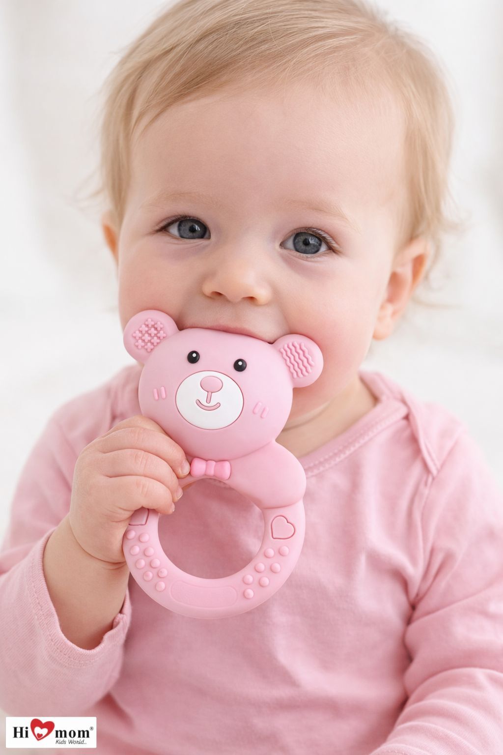 hii mom Silicone Teether Food Grade for Baby Teething Toys for Babies & Toddlers Helps Teether and Feeder-picture-18