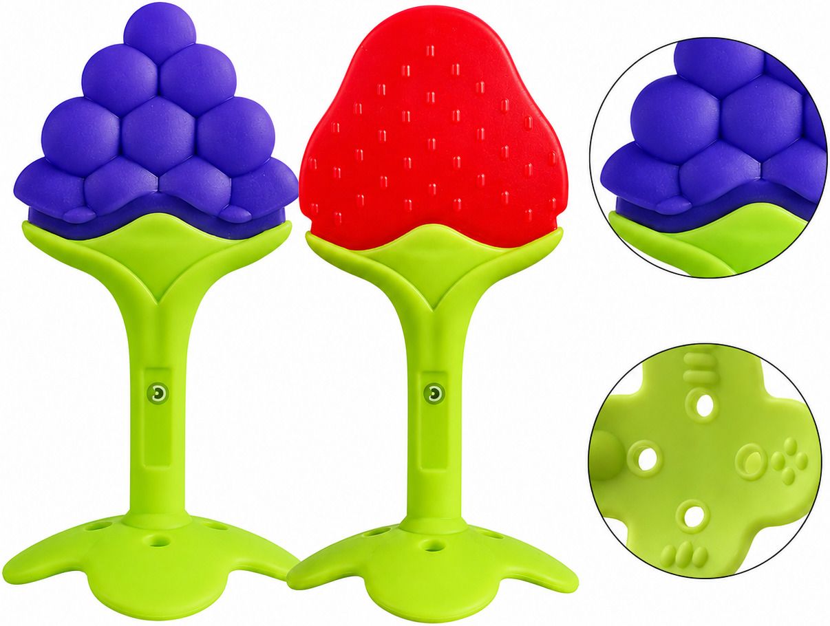 Silicone Fruit Shape Baby Teether Teether-image-20