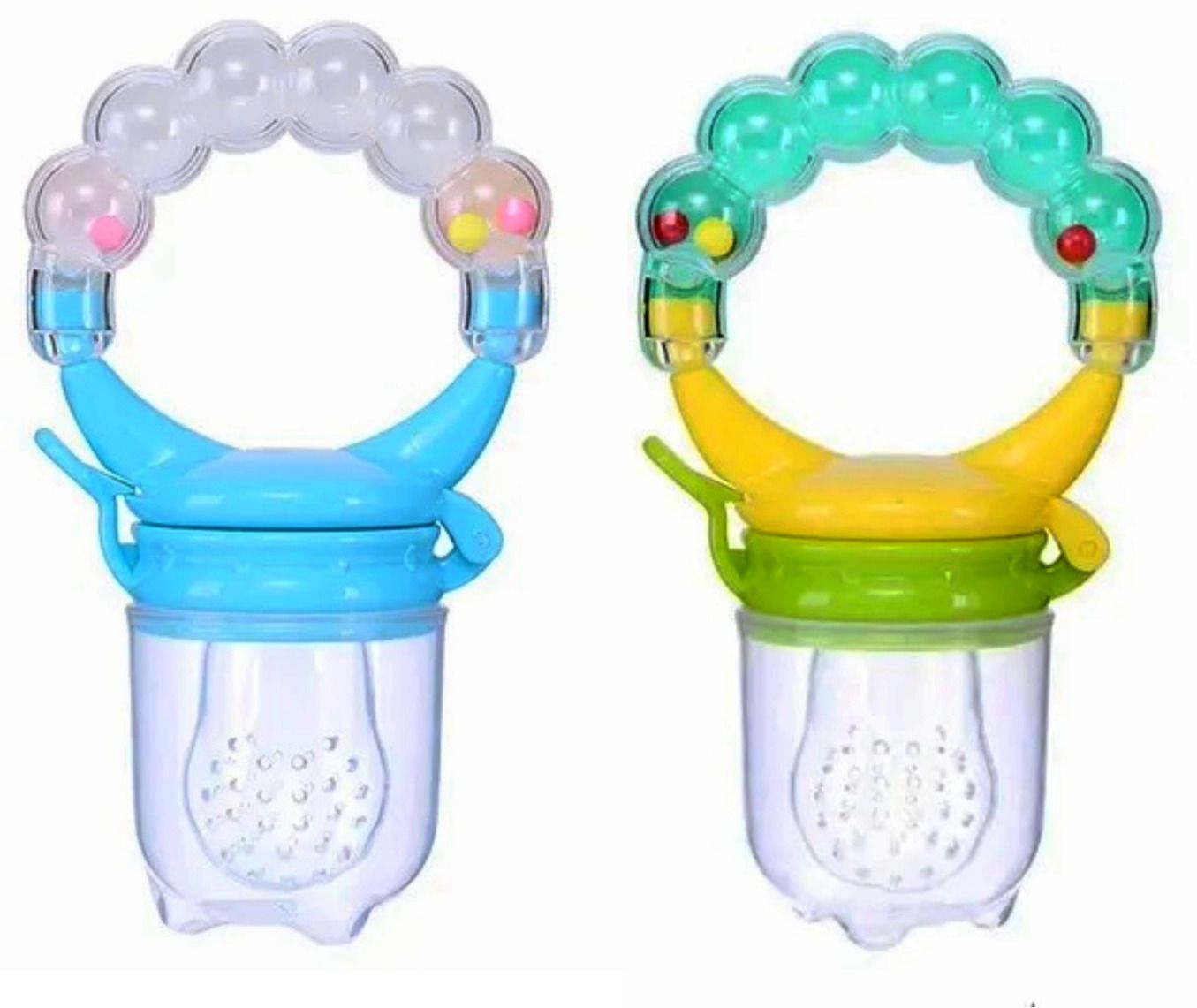 ambiaim international Baby Ring Style Food Feeder Nibbler Soother Pacifier Silicone Supplies Nipple Soother-picture-33