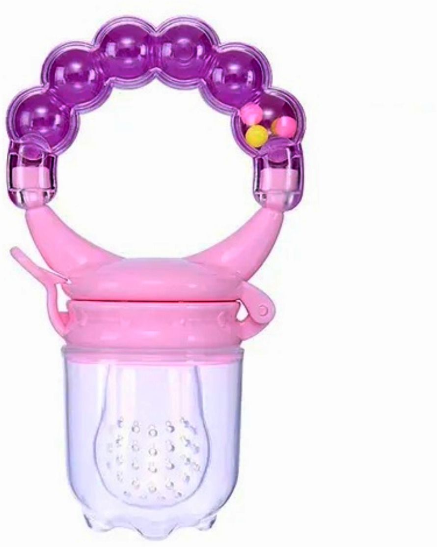 ambiaim international Baby Ring Style Food Feeder Nibbler Pacifier Silicone Supplies Nipple Soother-picture-16