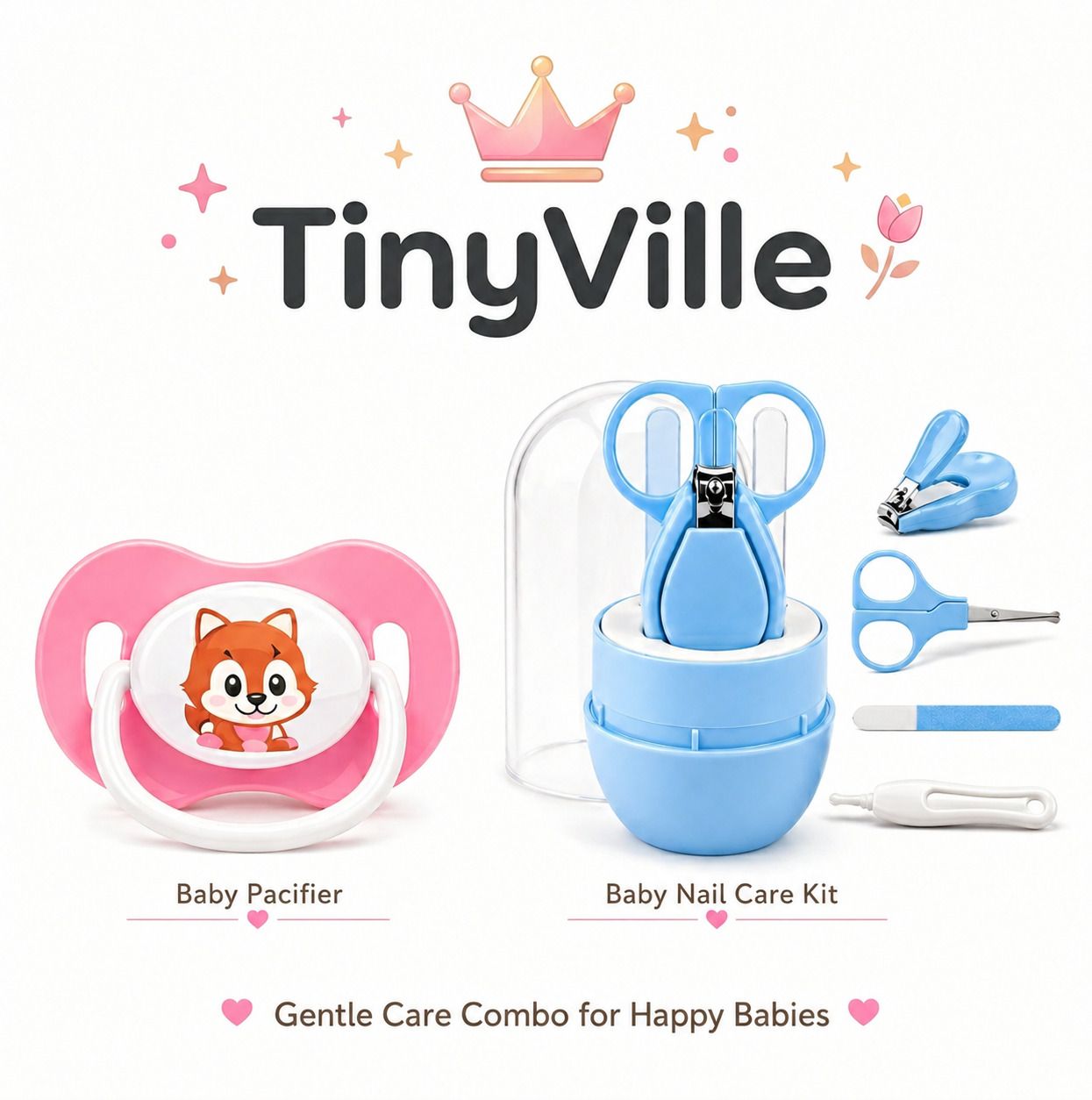 tinyville Bby Best Soothr Nd Manicure Kit Soother-picture-27