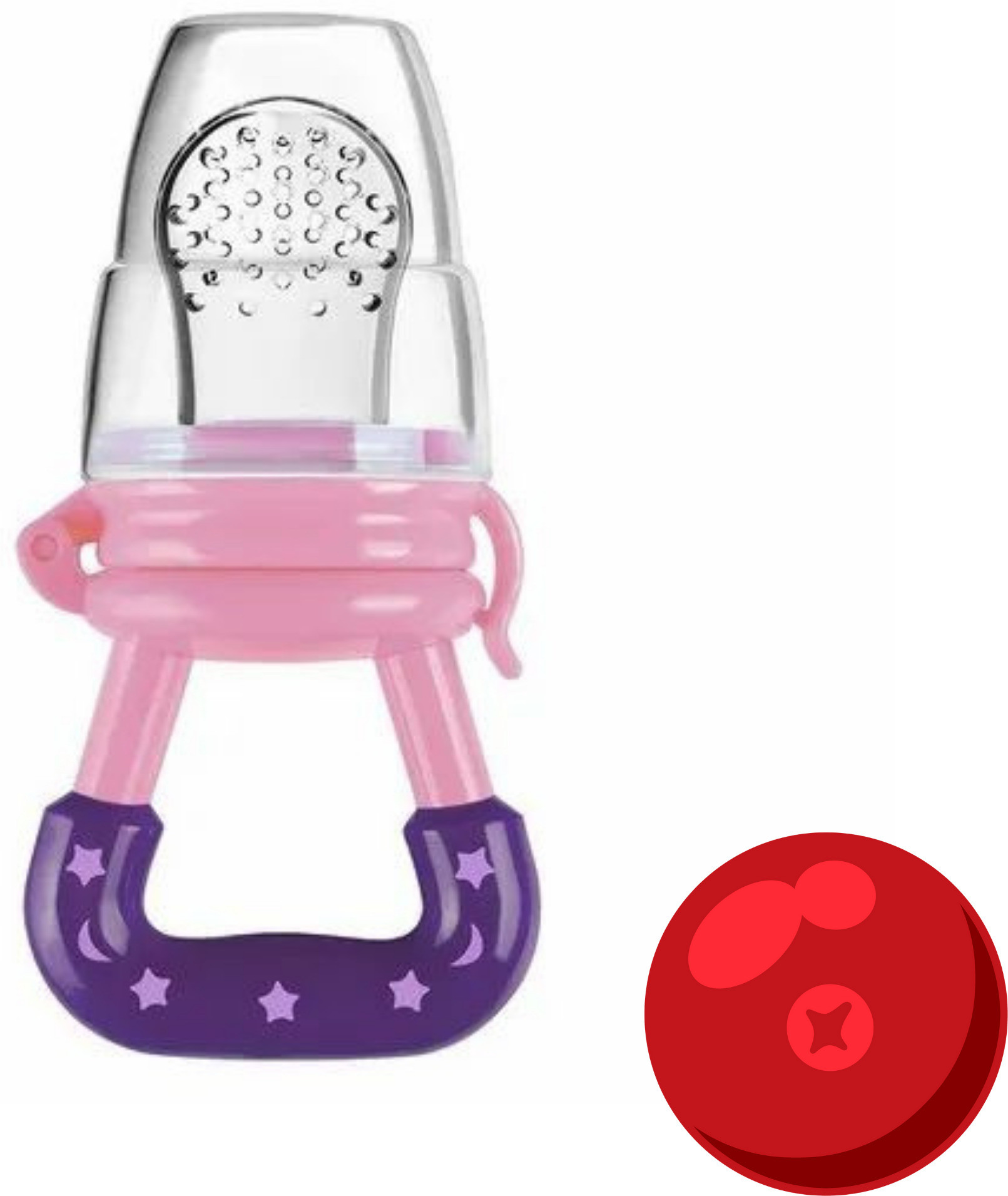 aapni dukan SST Sales Baby Food And Fruit Nibbler & Pacifier Teether BPA Free Nibbler NH192 Feeder image 1