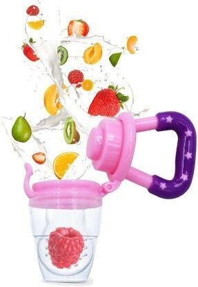 ss enterprises Soft Pacifier/Feeder, Teether for Infant Baby Silicone Food/Fruit Nibbler DN18 Soother-picture-27