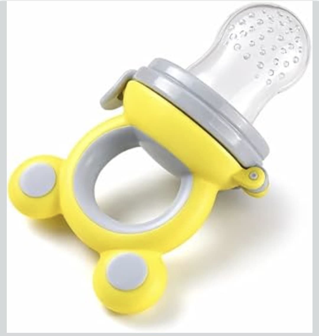 Baby Fruit Feeder Pacifier with Silicone Nibbler & Protective Cap Feeder-image-44