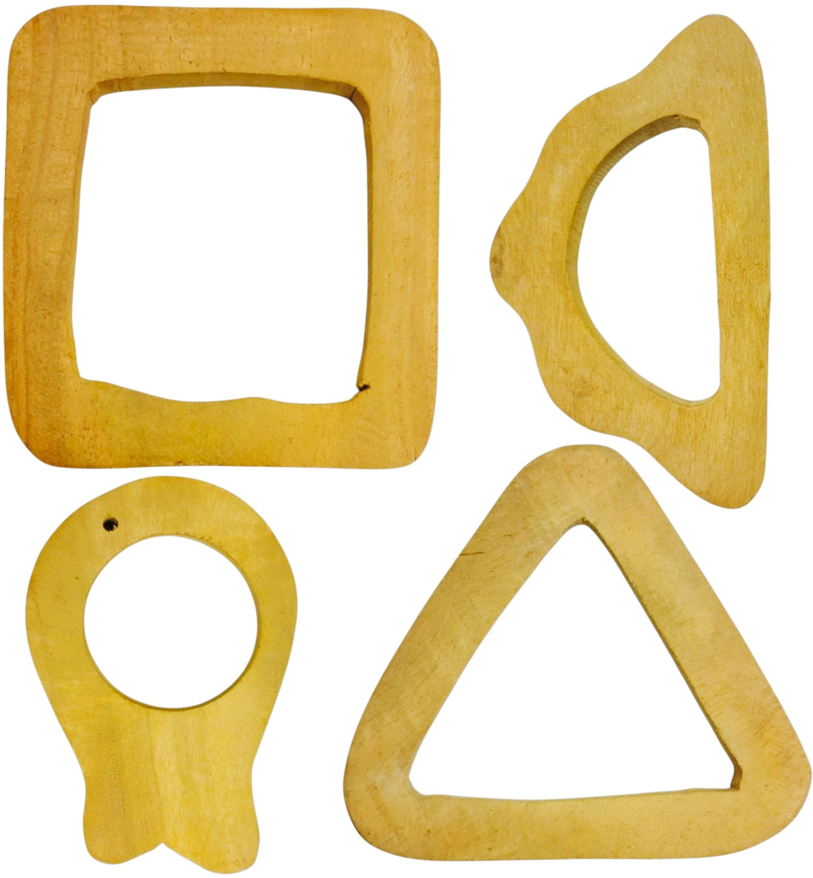 Wooden Baby Teether, Natural Wood Ring and Stick, Non-Toxic Chemical Free Soother-image-14