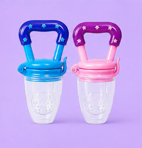 bunny Baby Fruit Feeder Pacifier BPA Free Silicone Food Nibbler Pack of 2 Feeder-picture-34