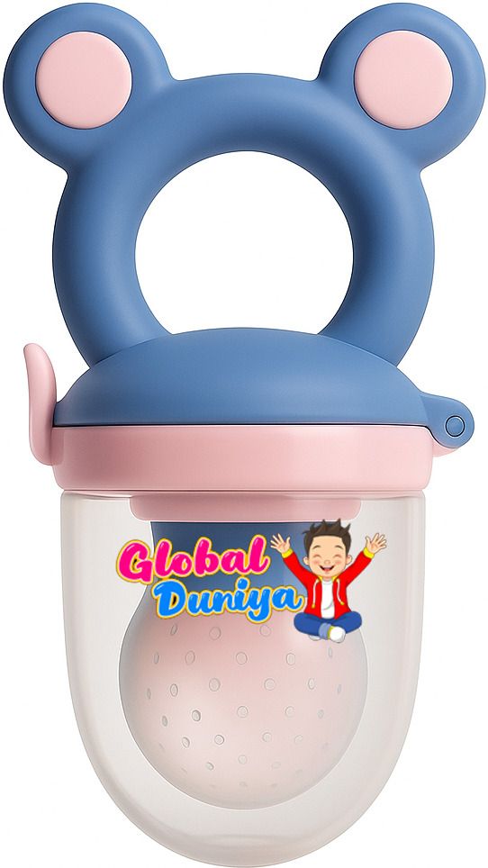 New Baby Fruit Feeder Nibbler Safe Silicone Nipple Stylish Design Pacifier Feeder