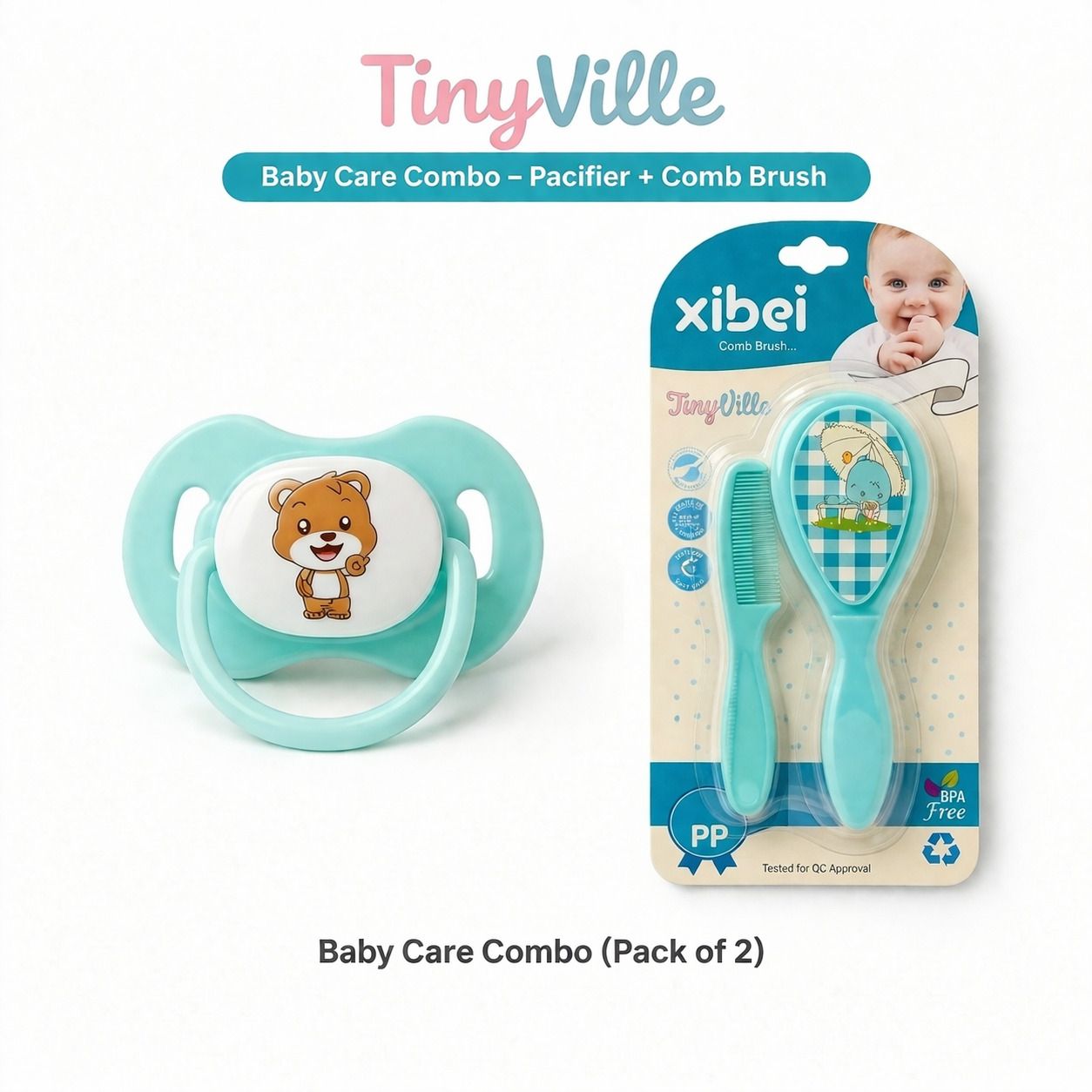 Baby comfy Soother nd Hot hair brush set Soother-image-47