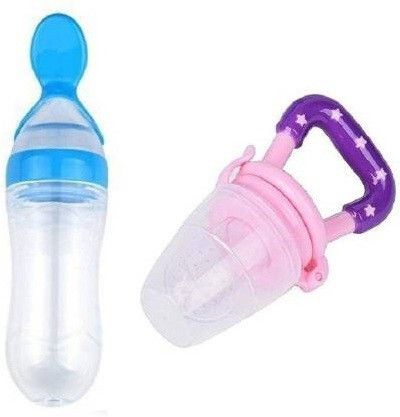 vadhavan Baby Silicone Food Feeder And Fruit Nibbler Combo Teether and Feeder Teether and Feeder-picture-22