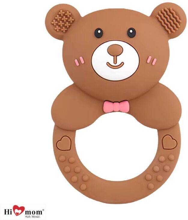 Silicone Teether Food Grade for Baby Teething Toys for Babies & Toddlers Helps Teether and Feeder-image-44