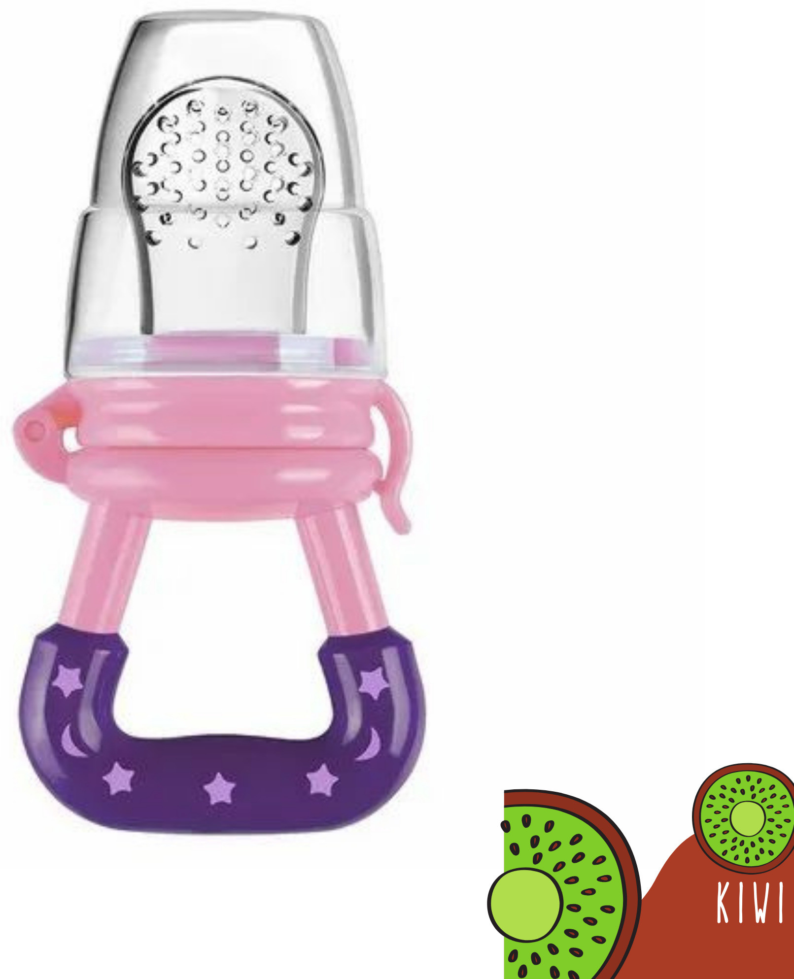 aapni dukan SST Sales Baby Food And Fruit Nibbler & Pacifier Teether BPA Free Nibbler NH490 Feeder image 1