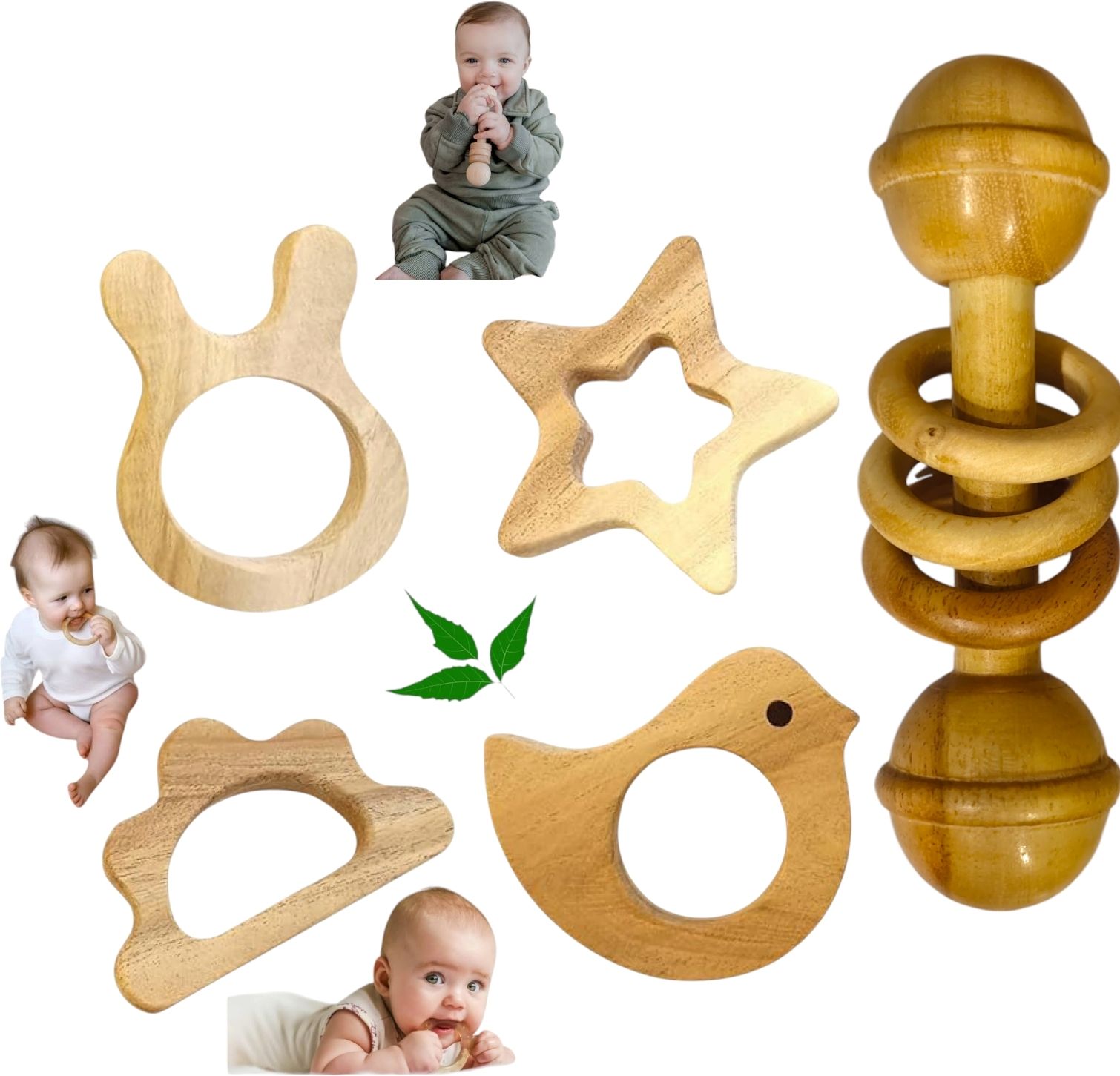 Safe & BPA-Free Toys for Newborns & Infants Teether and Feeder-image-16