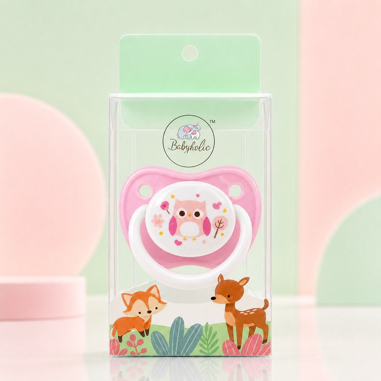 babyholic Baby Pacifier Soft Silicone BPA Free Soother for Newborn & Infant Baby Soother-picture-23