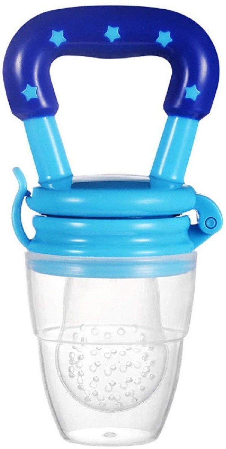 ss enterprises Ultra Care Food Nibbler with Extra Mesh, Silicone Baby Fresh Fruit Food Feeder, Soother-picture-14