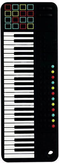 Silicone Baby Teether Toy | Cute Piano Shape BPA-Free Teether-image-27